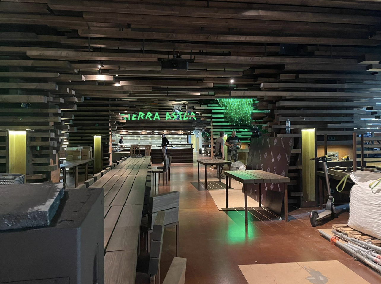 éclairage-restaurant