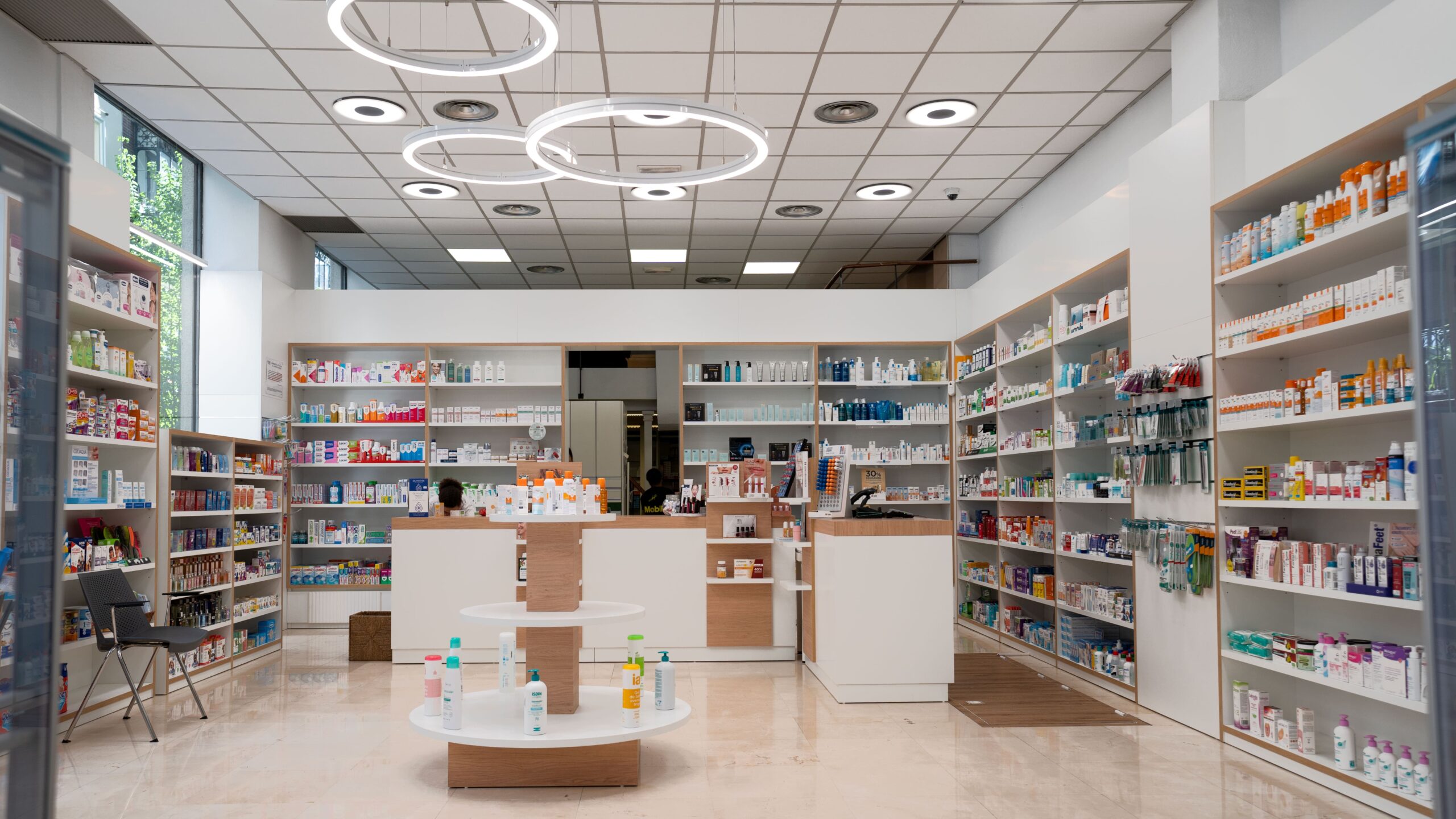 eclairage des pharmacies