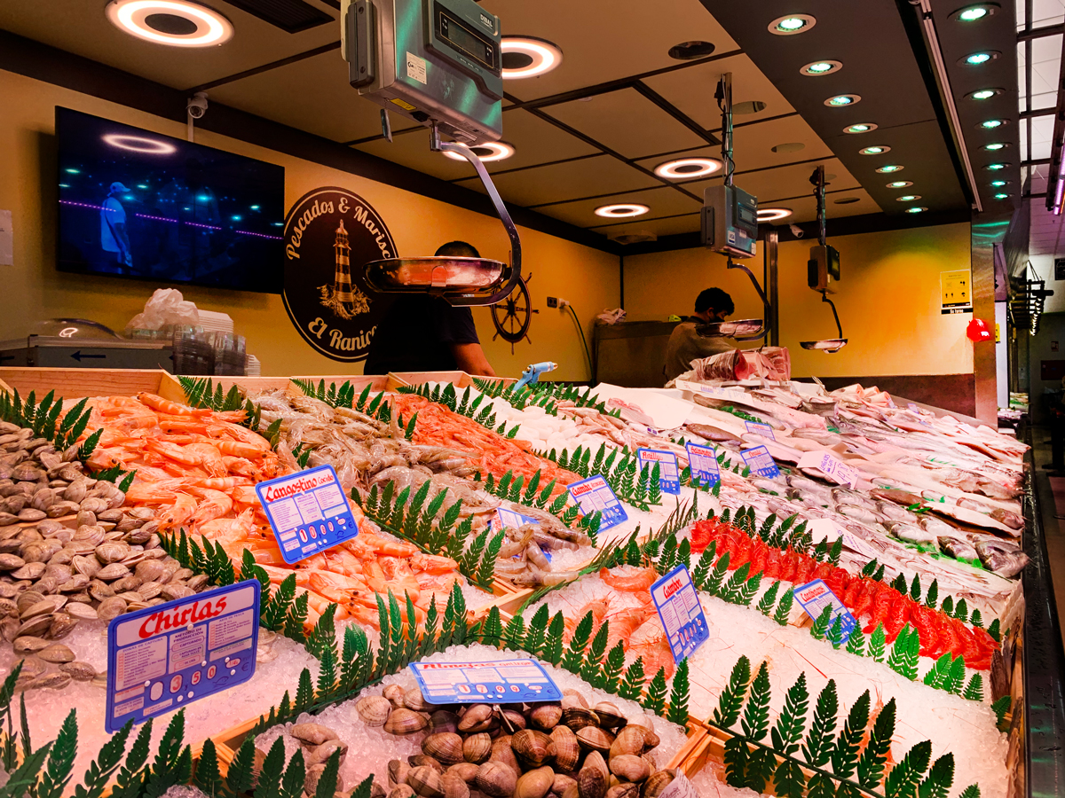 eclairage poissonerie