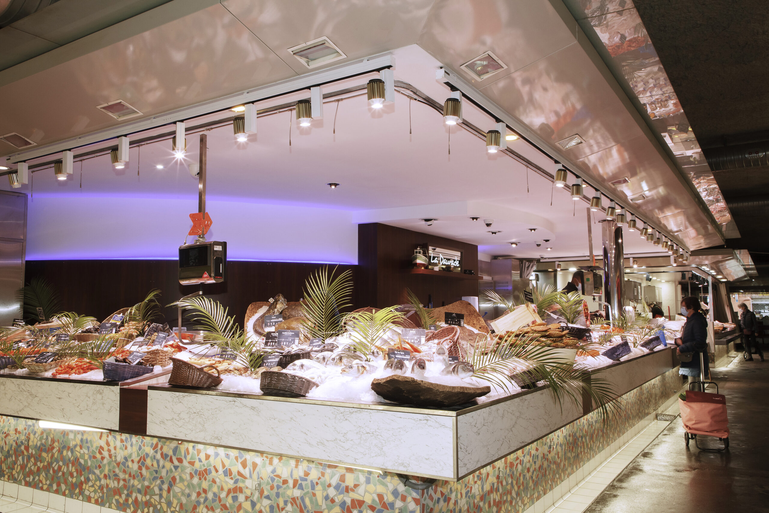 eclairage pour poissoneries